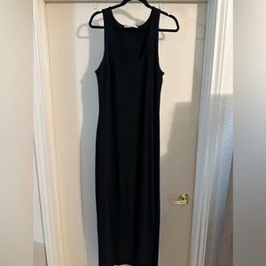 Boston Proper Tank dress Travel Wear Black size Large